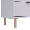 White Chest of 6 Drawers Storage Cabinet Display Sideboard Living Room Bedroom