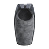 Solar Water Feature Indoor Outdoor Polyresin Garden Fountain Decor w/ LED Lights