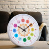 30cm Wall Clock Kitchen School Office Home Shabby Chic Modern Decor Quartz Clock