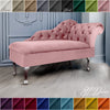 Chaise Lounge Chesterfield Sofa Pink Accent Chair Lucian Tufted Longue