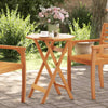 Gecheer Folding Dining Table Garden Table Round Wood Patio Table, Weather O8N0