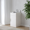 Office Under Desk Storage Cabinet with 1 Drawer & 1 Door End Side Bedside Table