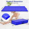 Folding Gymnastics Mat 8' x 4' x 2" Thickened Exercise Mat Home Gym Fitness