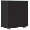 Sideboard Cabinet Cupboard Unit Storage Furniture With 2 Drawers & 2/3 Doors UK