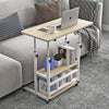 Adjustable Mobile Laptop Computer Table Portable Overbed Sofa Study Writing Desk