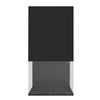 COFFEE TABLE WITH LED LIGHT, HIGH-GLOSS BLACK WITH DRAWER LIVING ROOM FURNITURE