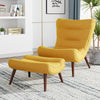 Huge Egg Chair Banana Sofa Armchair with Stool for Bedroom Living Room Fireside