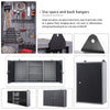 Large Garage Storage Cupboard Wall Mounted Hanging Tool Box Metal Chest Cabinet
