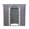 Panana Metal Garden Shed Storage Sheds Heavy Duty Outdoor Organiser4/6/8/10ft