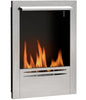 Stainless Steel Bioethanol Fire Indoor Ethanol Fireplace Insert Silver Tone New