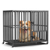 38inch Large Dog Cage Thicken Steel Crates Kennel Home Yard Garden Carrier