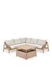 Cameo Corner Dining Set with Lift Up Table ACACIA WOOD & Durable Steel