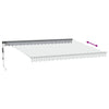 NITCA Automatic Retractable Awning with LEDs, Shade Shelter,Motorized T8Z2
