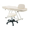 Adjustable Massage Bed Beauty Salon Chair Tattoo Therapy Table Recliner w/ Stool