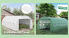6x3x2m Greenhouse Replacement Cover ONLY for Tunnel Walk-in Greenhouse White