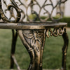 Two Seater Outdoor Bistro Set - Cast Aluminium Garden Furniture