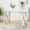 Clear Tempered Glass Table Living Room Furniture Side/Console/Coffee/End Table