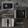 Upholstered Bed Frame Velvet 5ft King Size Bed with Stereo, Charging & Lighting