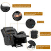 Riser Recliner Chairs for the Elderly Power Lift Chair with Remote Control