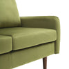 Mustard Green Velvet 2 Seater Sofa for Living Room Bedroom Lounge Couch Loveseat
