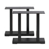 Industrial Furniture Legs Table Stool Chair Stand Feet Two Pedestal Metal Frame