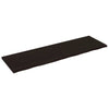 Wall Shelf Dark Grey 200x60x4 Treated Solid Wood Oak Q0T1