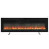 50inch Electric Fireplace Recessed/Wall Mounted/Freestanding with 9 Flame Colour