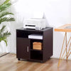 Printer Stand Shelf Desk Organizer File Rack Office Supplie Storage Side Tables