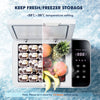 30L Car Refrigerator DC AC Dual Powered Portable Car Fridge Freezer APP Control