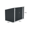 Outdoor Sheds Storage Bin Store Tidy Dustbin Cover Bikes Sheds Cabinet Cabin