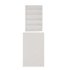 NEW Manicure Nail Table Large Salon Professional Nail Station with Storage Shelf