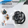 Under Desk Bike Pedal Exerciser w/Adjustable Resistance and LCD Display