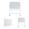 Magnetic Revolving Mobile Whiteboard Aluminium Frame& Dry Wipe Notice Memo Board