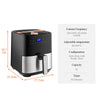Digital Air Fryer 5L 1450W Power Oven LCD Non-stick Oil Free Low Fat Food Frying