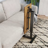 Mobile Over Bed Chair Table Hospital Overbed Height Adjustable Laptop Tray Stand