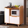 Buffet Storage Cabinet with Triple Doors Cupboard Living Room Kitchen Sideboard