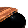 Coffee Table, Side Table for Living Room, End Table with Storage, Sofa F9O2