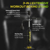 Freestanding Boxing Punching Bag with Reflex Bar and Speed Balls Home Gym Black