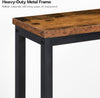 HOOBRO Console Table Hallway Table 100 x 15 x 80 cm Sofa Table Side Table