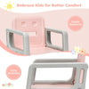 Childrens Seating Group Toddlers Learning Activity Play Table & Chairs Set w/