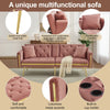 MODERN VELVET SOFA BED 2 SEATER CLICK CLACK SOFA SETTEE COUCH FOR LIVING ROOM