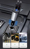 Retractable Car Charger 4 in 1 Car Charger 100W Car Phone Charger 2x Cables
