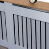Modern Radiator Cover Small Large Wall Cabinet MDF Slats Wood Grill Furniture