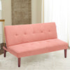 Compact Fabric Small Couch Children Kid Sofa Bed Padded Single Sleeper Settee UK