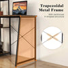 Study Writing Desk 100cm Home Office Computer Desk w/storage-Coffee