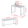 Rectangle Dining Tables for 2-4 Small Space, Wooden Kitchen Table Home/Office