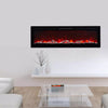 40-60" Electric Insert Fire LED Fireplace 9-12 Flame Wall/Inset Mount/Freestand