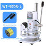 Embossing Machine,Hot Foil Stamping Machine Leather Stamp Emboss Press Tool 220V