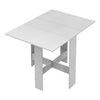 Modern Drop Leaf Dining Table Folding Kitchen Table Wooden Room Desk Space Saver
