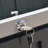 Galvanised Outdoor Garden Shed Pent Roof Bike Storage Yard Store Tool Shed House